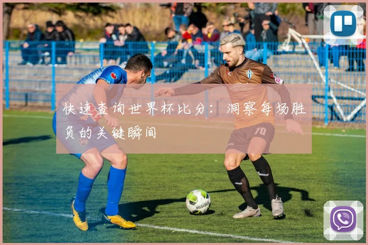 快速查询世界杯比分：洞察每场胜负的关键瞬间