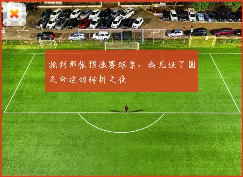 抢到那张预选赛球票，我见证了国足命运的转折之夜